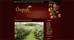 Desktop Screenshot of ospabfrukt.se